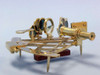 Handcrafted Admiral's Brass Sextant with Rosewood Box 12" from Hampton Creations Handcrafted Admiral's Brass Sextant with Rosewood Box 12" from Hampton Creations