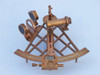 Handcrafted Admiral's Antique Brass Sextant 12" with Rosewood Box from Hampton Creations Handcrafted Admiral's Antique Brass Sextant 12" with Rosewood Box from Hampton Creations