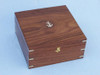 Handcrafted Admiral's Antique Brass Sextant 12" with Rosewood Box from Hampton Creations Handcrafted Admiral's Antique Brass Sextant 12" with Rosewood Box from Hampton Creations
