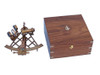 Handcrafted Admiral's Antique Brass Sextant 12" with Rosewood Box from Hampton Creations Handcrafted Admiral's Antique Brass Sextant 12" with Rosewood Box from Hampton Creations