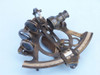 Handcrafted Antique Brass Sextant 7" with Rosewood Box from Hampton Creations Handcrafted Antique Brass Sextant 7" with Rosewood Box from Hampton Creations
