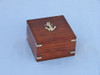 Handcrafted Scout's Antique Brass Sextant with Rosewood Box 4" from Hampton Creations