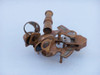 Handcrafted Scout's Antique Brass Sextant with Rosewood Box 4" from Hampton Creations