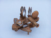 Handcrafted Scout's Antique Brass Sextant with Rosewood Box 4" from Hampton Creations