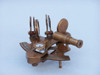 Handcrafted Scout's Antique Brass Sextant with Rosewood Box 4" from Hampton Creations