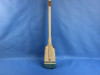 Handcrafted Wooden Huxley Decorative Squared Rowing Boat Oar with Hooks 50" from Hampton Creations Handcrafted Wooden Huxley Decorative Squared Rowing Boat Oar with Hooks 50" from Hampton Creations