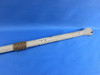 Handcrafted Wooden Rustic Whitewashed Squared Decorative Rowing Boat Oar with Hooks 50" from Hampton Creations