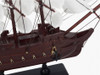 Handcrafted Wooden Black Pearl with White Sails Model Pirate Ship 12" from Hampton Creations