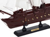 Handcrafted Wooden Calico Jacks The William White Sails Model Pirate Ship 12" from Hampton Creations