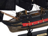 Handcrafted Wooden Black Pearl with Black Sails Limited Model Pirate Ship 12" from Hampton Creations