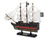 Handcrafted Wooden Calico Jacks The William White Sails Limited Model Pirate Ship 12" from Hampton Creations Handcrafted Wooden Calico Jacks The William White Sails Limited Model Pirate Ship 12" from Hampton Creations
