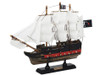 Handcrafted Wooden Blackbeards Queen Annes Revenge White Sails Limited Model Pirate Ship 12" from Hampton Creations Handcrafted Wooden Blackbeards Queen Annes Revenge White Sails Limited Model Pirate Ship 12" from Hampton Creations