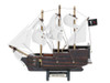 Handcrafted Wooden Blackbeard's Queen Anne's Revenge White Sails Model Pirate Ship 7" from Hampton Creations Handcrafted Wooden Blackbeard's Queen Anne's Revenge White Sails Model Pirate Ship 7" from Hampton Creations