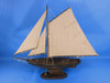 Handcrafted Wooden Rustic Newport Sloop Model Sailboat Decoration 30" from Hampton Creations Handcrafted Wooden Rustic Newport Sloop Model Sailboat Decoration 30" from Hampton Creations