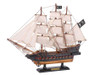 Handcrafted Wooden Black Bart's Royal Fortune White Sails Limited Model Pirate Ship 15" from Hampton Creations Handcrafted Wooden Black Bart's Royal Fortune White Sails Limited Model Pirate Ship 15" from Hampton Creations