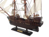 Handcrafted Wooden Black Bart's Royal Fortune White Sails Pirate Ship Model 15" from Hampton Creations Handcrafted Wooden Black Bart's Royal Fortune White Sails Pirate Ship Model 15" from Hampton Creations
