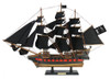 Handcrafted Wooden Black Bart's Royal Fortune Black Sails Limited Model Pirate Ship 26" from Hampton Creations