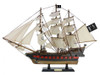 Handcrafted Wooden Black Bart's Royal Fortune White Sails Limited Model Pirate Ship 26" from Hampton Creations Handcrafted Wooden Black Bart's Royal Fortune White Sails Limited Model Pirate Ship 26" from Hampton Creations