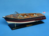 Handcrafted Wooden Chris Craft Runabout Model Speedboat 20" from Hampton Creations Handcrafted Wooden Chris Craft Runabout Model Speedboat 20" from Hampton Creations