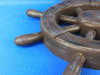 Handcrafted Rustic Wood Finish Decorative Ship Wheel 12" from Hampton Creations Handcrafted Rustic Wood Finish Decorative Ship Wheel 12" from Hampton Creations