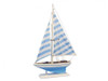 Handcrafted Wooden Anchors Aweigh Model Sailboat 17" from Hampton Creations