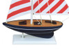 Handcrafted Wooden Nautical Delight Model Sailboat 17" from Hampton Creations Handcrafted Wooden Nautical Delight Model Sailboat 17" from Hampton Creations