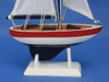 Handcrafted Wooden USA Sailer Model Sailboat Decoration 9" from Hampton Creations