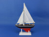 Handcrafted American Sailboat Christmas Tree Ornament 9" from Hampton Creations