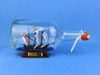 Handcrafted Santa Maria Model Ship in a Glass Bottle 9" from Hampton Creations Handcrafted Santa Maria Model Ship in a Glass Bottle 9" from Hampton Creations