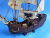 Handcrafted Wooden Santa Maria, Nina & Pinta Model Ship Set from Hampton Creations