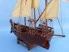 Handcrafted Wooden Santa Maria, Nina & Pinta Model Ship Set from Hampton Creations