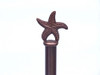 Handcrafted Antique Copper Starfish Paper Towel Holder 16" from Hampton Creations Handcrafted Antique Copper Starfish Paper Towel Holder 16" from Hampton Creations