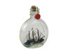 Handcrafted Santa Maria Model Ship in a Glass Bottle 4" from Hampton Creations
