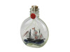 Handcrafted Santa Maria Model Ship in a Glass Bottle 4" from Hampton Creations