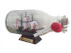 Handcrafted Santa Maria Model Ship in a Glass Bottle 5" from Hampton Creations