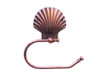 Handcrafted Antique Copper Seashell Toilet Paper Holder 10" from Hampton Creations Handcrafted Antique Copper Seashell Toilet Paper Holder 10" from Hampton Creations