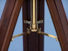 Handcrafted Floor Standing Brass Galileo Telescope 62" from Hampton Creations Handcrafted Floor Standing Brass Galileo Telescope 62" from Hampton Creations