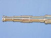 Handcrafted Floor Standing Brass Galileo Telescope 62" from Hampton Creations Handcrafted Floor Standing Brass Galileo Telescope 62" from Hampton Creations