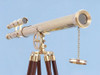 Handcrafted Floor Standing Brass Griffith Astro Telescope 64" from Hampton Creations Handcrafted Floor Standing Brass Griffith Astro Telescope 64" from Hampton Creations