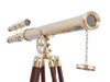 Handcrafted Floor Standing Brass Griffith Astro Telescope 64" from Hampton Creations Handcrafted Floor Standing Brass Griffith Astro Telescope 64" from Hampton Creations