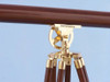 Handcrafted Floor Standing Solid Brass - Wood Griffith Astro Telescope 64" from Hampton Creations Handcrafted Floor Standing Solid Brass - Wood Griffith Astro Telescope 64" from Hampton Creations