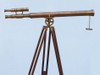 Handcrafted Floor Standing Antique Brass Griffith Astro Telescope 64" from Hampton Creations Handcrafted Floor Standing Antique Brass Griffith Astro Telescope 64" from Hampton Creations