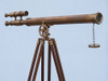 Handcrafted Floor Standing Antique Brass Griffith Astro Telescope 64" from Hampton Creations Handcrafted Floor Standing Antique Brass Griffith Astro Telescope 64" from Hampton Creations