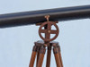 Handcrafted Floor Standing Bronzed With Leather Griffith Astro Telescope 65" from Hampton Creations Handcrafted Floor Standing Bronzed With Leather Griffith Astro Telescope 65" from Hampton Creations