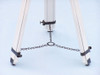 Handcrafted Floor Standing Oil Rubbed Bronze with White Leather Griffith Astro Telescope 50" from Hampton Creations Handcrafted Floor Standing Oil Rubbed Bronze with White Leather Griffith Astro Telescope 50" from Hampton Creations