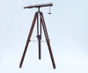 Handcrafted Standing Antique Copper Harbor Master Telescope 30" from Hampton Creations Handcrafted Standing Antique Copper Harbor Master Telescope 30" from Hampton Creations
