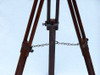 Handcrafted Standing Antique Copper Harbor Master Telescope 30" from Hampton Creations Handcrafted Standing Antique Copper Harbor Master Telescope 30" from Hampton Creations