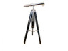 Handcrafted Standing Chrome Harbor Master Telescope 30" from Hampton Creations Handcrafted Standing Chrome Harbor Master Telescope 30" from Hampton Creations