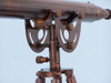 Handcrafted Floor Standing Antique Copper Anchormaster Telescope 65" from Hampton Creations Handcrafted Floor Standing Antique Copper Anchormaster Telescope 65" from Hampton Creations