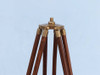 Handcrafted Floor Standing Antique Brass Anchormaster Telescope 65" from Hampton Creations Handcrafted Floor Standing Antique Brass Anchormaster Telescope 65" from Hampton Creations